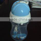 BPA Free Water Drinking Bottle for Kids With Sippy and Ribbon thumbnail-2