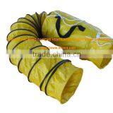 Yellow Inducstial PVC Fire-retardant Flexible Ventilation Ducting With Carry Bag thumbnail-1