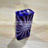 Rectangular Tin Mint Box With Hinge Lid