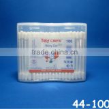 Cotton Bud 100 Pcs Comfort Tip Wavy PP Can