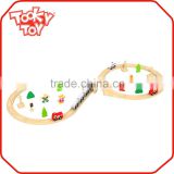40 pcs 3+ Baby Learning Kid Handwork Wooden Train Crafts