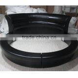 2015 Leather Round Bed SY10067 thumbnail-4