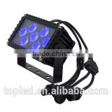 High brightness 21W LED Flood light 7*Tri-RGB mini led wall washer for outdoor use