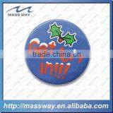 Printing Promotional Smiley Face Custom Tin Button Badge thumbnail-2