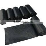 HDPE Black Custom Grocery Garbage Plastic Bag for Trash Packing