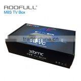 Factory Price Amlogic S905 2GB 8GB KODI Loaded BT 4.0 Mini M8S TV Box thumbnail-1