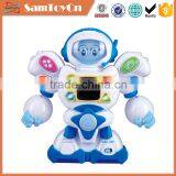 English and Spanish Battery Operated Kids Robot Toys With Light and Music thumbnail-1
