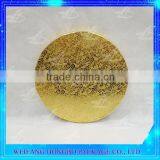 Rose Design Embossed Gold Foil Cake Drum thumbnail-1