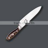 Pakka Wood Handle High Quality With-weight Stainless Steel Chef Knife thumbnail-1