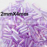 Feilang Wholesale Hollow Colorful Tube Glass Beads thumbnail-1