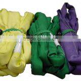 rc Small and Heavy Duty Polyester Round Slings Soft Pipe Lifting Slings