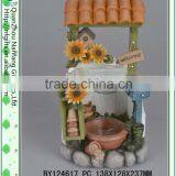 Polyresin Oil bunner garden series Tart Warmeroil burnner