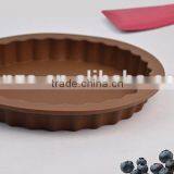 100% Food Grade Flower Border Big Silicone Cake Mould thumbnail-4