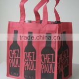 Promote Green Ideas 6 Bottle Packing Reusable Wine Bags