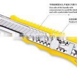 GS Certificate CE Strong Wear Resistan Anti-rust Utility Knife