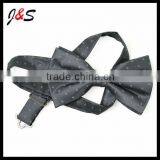 Fashion Mens Silk Woven Waistcoats With Silk Tie and Silk Bow Tie Pocket Square Set thumbnail-5