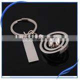 Cheapestl Metal Keychain With Laser Engraved Logo