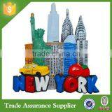 High Quality Souvenir Resin 3D Fridge Magnet Eiffel Tower thumbnail-2