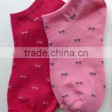 Cotton Ladies Colorful Ankle Socks thumbnail-1
