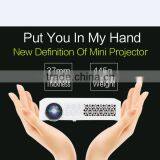 Best Quality Native 1280*800 /30000 Hours Led Lamp Mini Pocket Projector With tv Tuner thumbnail-2