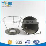 Eco-Friendly Feature and Stainless Steel Metal Type Metal Coffee Dripper