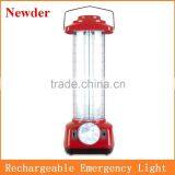 Rechargeable 3x10W Tubes Outdoor Camping Lamp With LED Torch MODEL HT-30L