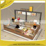 Industrial Popcorn Machine With Plywood Mall Popcorn Kiosk Coffee Kiosk Design for Sale thumbnail-1