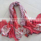 Turkish Printing Silk Scarf thumbnail-6