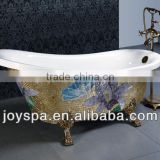 Elegance Clawfoot Gold color bathtubs