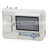 China Cheap Price Portable Six-channel Software Electrocardiograph Color Touch Screen 6 Channel Portable Ecg Machine thumbnail-2