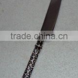 Bread Knife Knife with Beaded Crystal