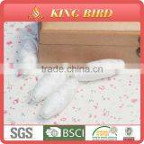 White Color Filament Cocoon Bobbin Polyester Thread 40s/2 Embroidery