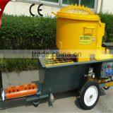 Germany Air Compressor and Motor Mortar Cement Plastering Machine thumbnail-3