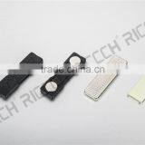 Promotional Fashion Design Magnetic Name Badges With 2 Round Discs thumbnail-2