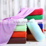 Hot selling microfiber cotton Plain thick 400g beach towel 70*140 sauna bath towel