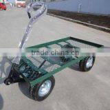 Collapsible Folding Utility Wagon Garden Cart With Large Beach Tires thumbnail-2