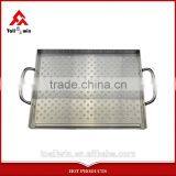 Colorful Coating BBQ Accessorices Non-stick Steel Bbq Grill Basket thumbnail-4