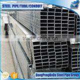 40*50*3.5mm Hot Dip Galvanized Carbon Square GI Pipe for Greenhouse Stents thumbnail-2