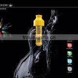 USA Design Water Bottle With Filter Sport Water Plastic Bottle Active Carbon Filter Bottle/ Recycle Carbon Water Filter Bottle thumbnail-3