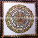 Luxury Handmade Wall Decoration/Baroque Vintage Collection Royal Wall Decoration/Italian Classic Style Fabric Home Decoration thumbnail-5