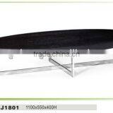 Stylish Round Coffee Table,Wooden Top Coffee Table With Stainless Steel With High Quality thumbnail-1