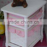 Delicate and Double Wooden Storage Cabinet thumbnail-3