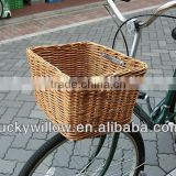 hand woven Shopping Wicker Bike Basket
