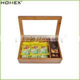 Bamboo Solid Tea Box/Homex_Factory thumbnail-1