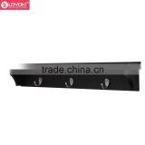New Design Entryway Wall Shelf With 3 Metal Hooks Wide Hat & Coat Rack Key Holder Wall Mounted Hook thumbnail-3