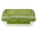 Food Grade Safe Lunch Break Box With Fork and Knife thumbnail-1