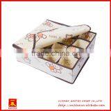 High Quality Non-woven 9 Grid Socks/bra/briefs Storage Box thumbnail-2