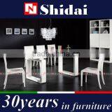 7 Piece Dining Set Table 6 Chairs Kitchen Room Wood Furniture Dinette Modern New A-17 thumbnail-1