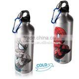 Spiderman Mug Sports Aluminum Water Bottle Cold Color Changing Mug thumbnail-2