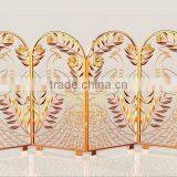 European Restaurant Bedroom Carved Hollow Metal Screen thumbnail-4
